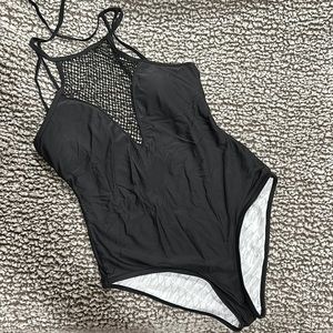 Black One Piece Swimsuit